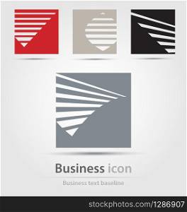 Originally created business icon collection for creative design tasks. Originally created business icon set