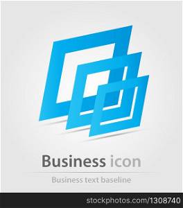 Originally created business icon for creative design. Originally created business icon
