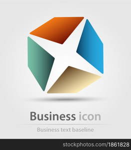 Originally created business icon for creative design tasks. Originally created business icon