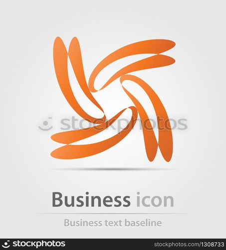 Originally created business icon for creative design work. Originally created business icon