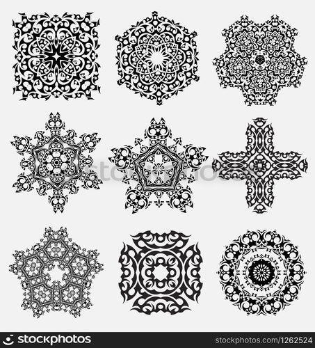 Originally created vector ornament collection for design embellishment. Creative design elements