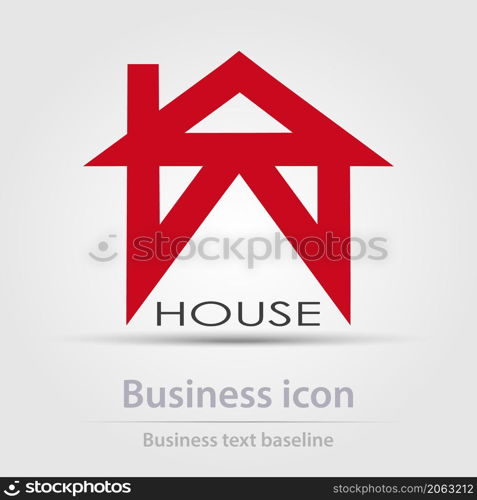 Originally designed color abstract vector business icon for creative design tasks. Originally designed vector color business icon