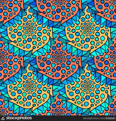 Ornamental arabic pattern. Vector abstract mosaic background. Illustration for wrapping paper, packaging design, textile fabric.. Ornamental arabic pattern. Vector abstract mosaic background. Illustration for wrapping paper, packaging design, textile fabric