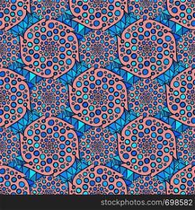 Ornamental arabic pattern. Vector indian background. Illustration for wrapping paper, packaging design, textile fabric.. Ornamental arabic pattern. Vector indian background. Illustration for wrapping paper, packaging design, textile fabric