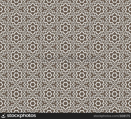Ornamental Arabic Seamless Pattern or Moroccan background. Ornamental Arabic Seamless Pattern