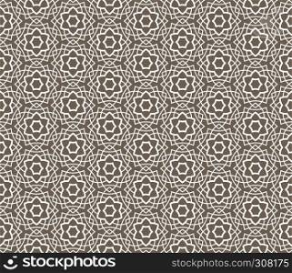 Ornamental Arabic Seamless Pattern or Moroccan background. Ornamental Arabic Seamless Pattern