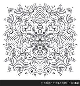 Ornamental doodle Mandala. Tattoo art design. Digital ornament pattern. Colouring book page. Interior mandala print. Ornamental doodle Mandala. Tattoo art design. Digital ornament pattern. Colouring book page. Interior mandala print.