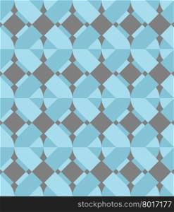 Ornamental geometric seamless pattern