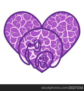 ornamental heart shaped 3d decoration. Cutout lacy ornate heart. Valentine&rsquo;s day greeting card. Laser cutting design element. Abstract ornamental heart shaped 3d. Cutout lacy ornate heart. Valentine&rsquo;s day greeting card. Laser cutting design