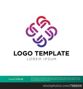 Ornamental Icon Vector Logo Template Illustration Design. Vector EPS 10.