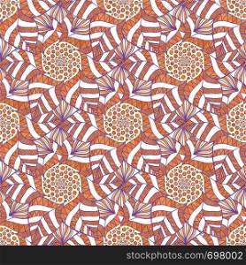 Ornamental indian pattern. Vector autumn background. Illustration for wrapping paper, packaging design.. Ornamental indian pattern. Vector autumn background. Illustration for wrapping paper, packaging design