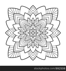 Ornamental Mandala. Tattoo art design. Linear ornament pattern. Coloring book page. Modern mandala print. Ornamental Mandala. Tattoo art design. Linear ornament pattern. Coloring book page. Modern mandala print.