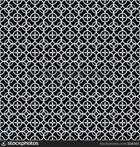 Ornamental oriental pattern. Arabic seamless pattern or moroccan background. Ornamental oriental pattern