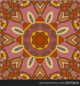 ornamental round lace pattern
