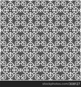 Ornamental seamless pattern oriental vector abstract background. Ornamental seamless pattern