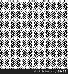 Ornamental Texture . Ornamental Texture on White Background. Abstract Geometric Pattern