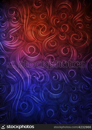 ornamented background. eps10 layered vector file