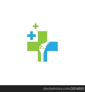 Orthopaedic clinic logo vector design