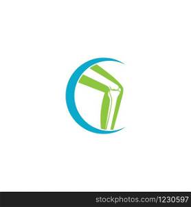 Orthopaedic clinic logo vector illustration