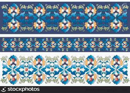Ottoman motifs design series with forty