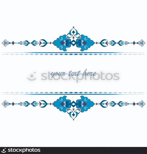 Ottoman motifs design series with thirty-two version