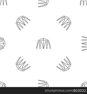 Outdoor tent pattern seamless vector repeat geometric for any web design. Outdoor tent pattern seamless vector