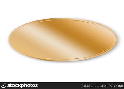 oval gold plates for web background design. Vector illustration. EPS 10.. oval gold plates for web background design. Vector illustration.