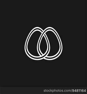 oval logo vector