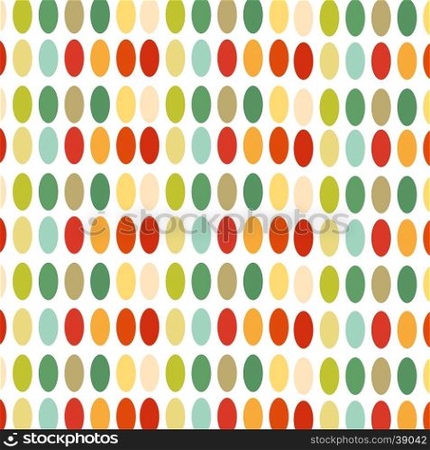 Ovals colorful abstract background. Vector illustration oval.