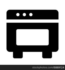 oven, icon on isolated background