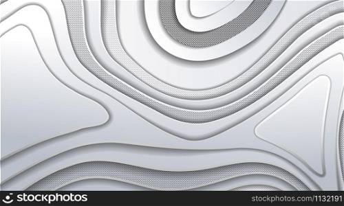 overlapping wave vector design. abstract background with a gradient gray color