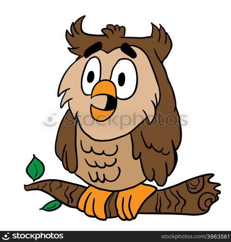 owl cartoon illustration