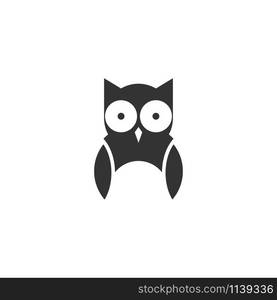 Owl icon graphic design template vector isolated. Owl icon graphic design template vector