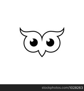 Owl Logo Template Vector Illustration