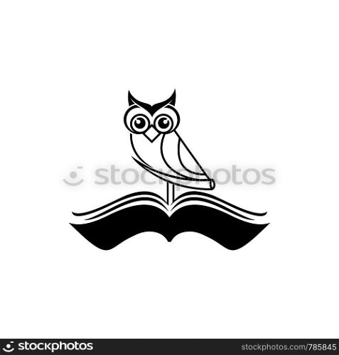 owl of education logo template
