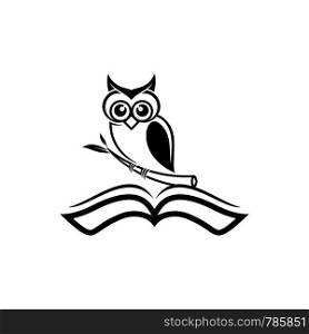 owl of education logo template