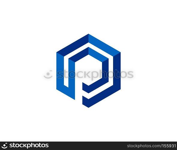 P Letter Logo Business Template Vector icon