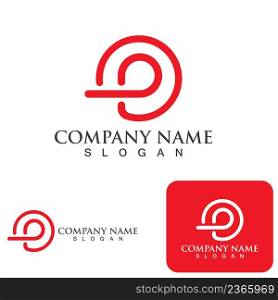 P Letter Logo Template design