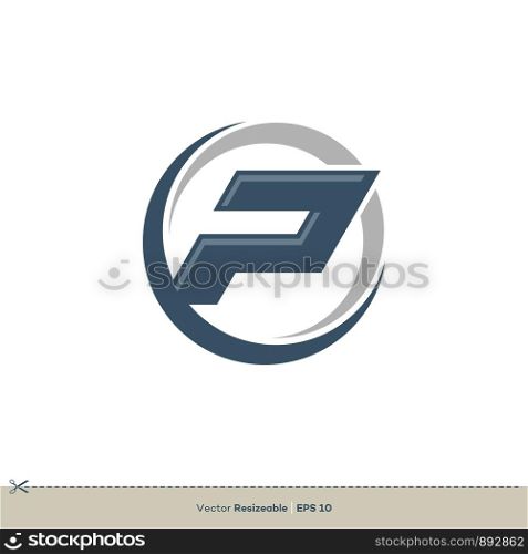 P Letter Logo Template Illustration Design. Vector EPS 10.
