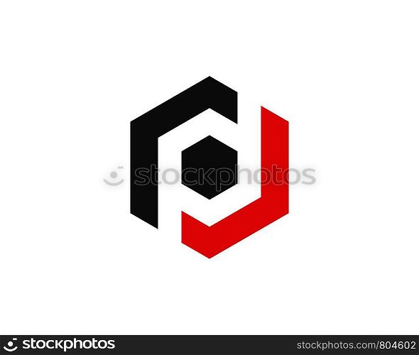 p letter logo vector template