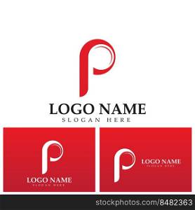 P Letter vector Logo Template Illustration Design. Vector EPS 10