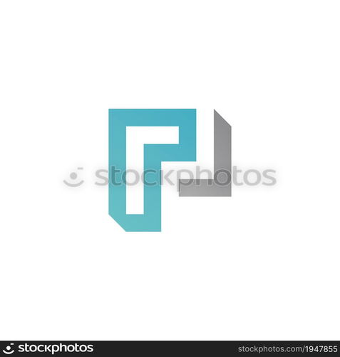 P letters business logo , icon and symbols template design