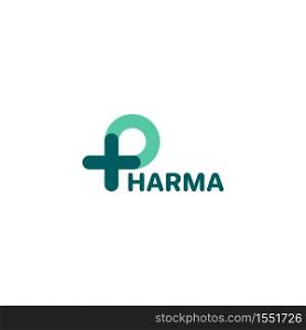 P logo, P with plus logo. Medical logo.. P logo, P with plus logo. Medical logo