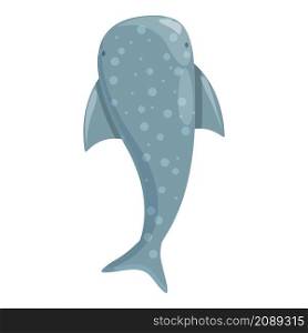 Pacific whale shark icon cartoon vector. Ocean animal. Marine fish. Pacific whale shark icon cartoon vector. Ocean animal