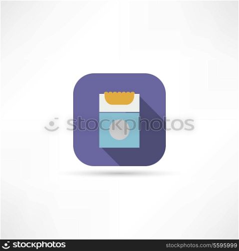 pack of cigarettes icon
