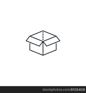 Package creative icon from delivery icons Vector Image