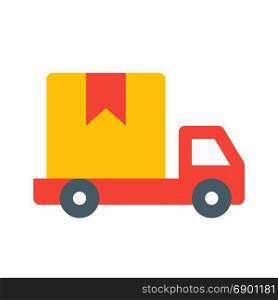 package delivery, icon on isolated background