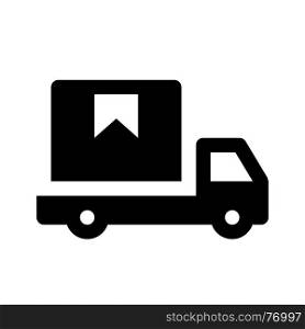 package delivery, icon on isolated background