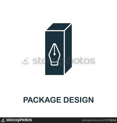 Package Design icon. Simple element from design technology collection. Filled Package Design icon for templates, infographics and more.. Package Design icon. Simple element from design technology collection. Filled Package Design icon for templates, infographics and more