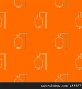 Package for blood transfusion pattern vector orange for any web design best. Package for blood transfusion pattern vector orange